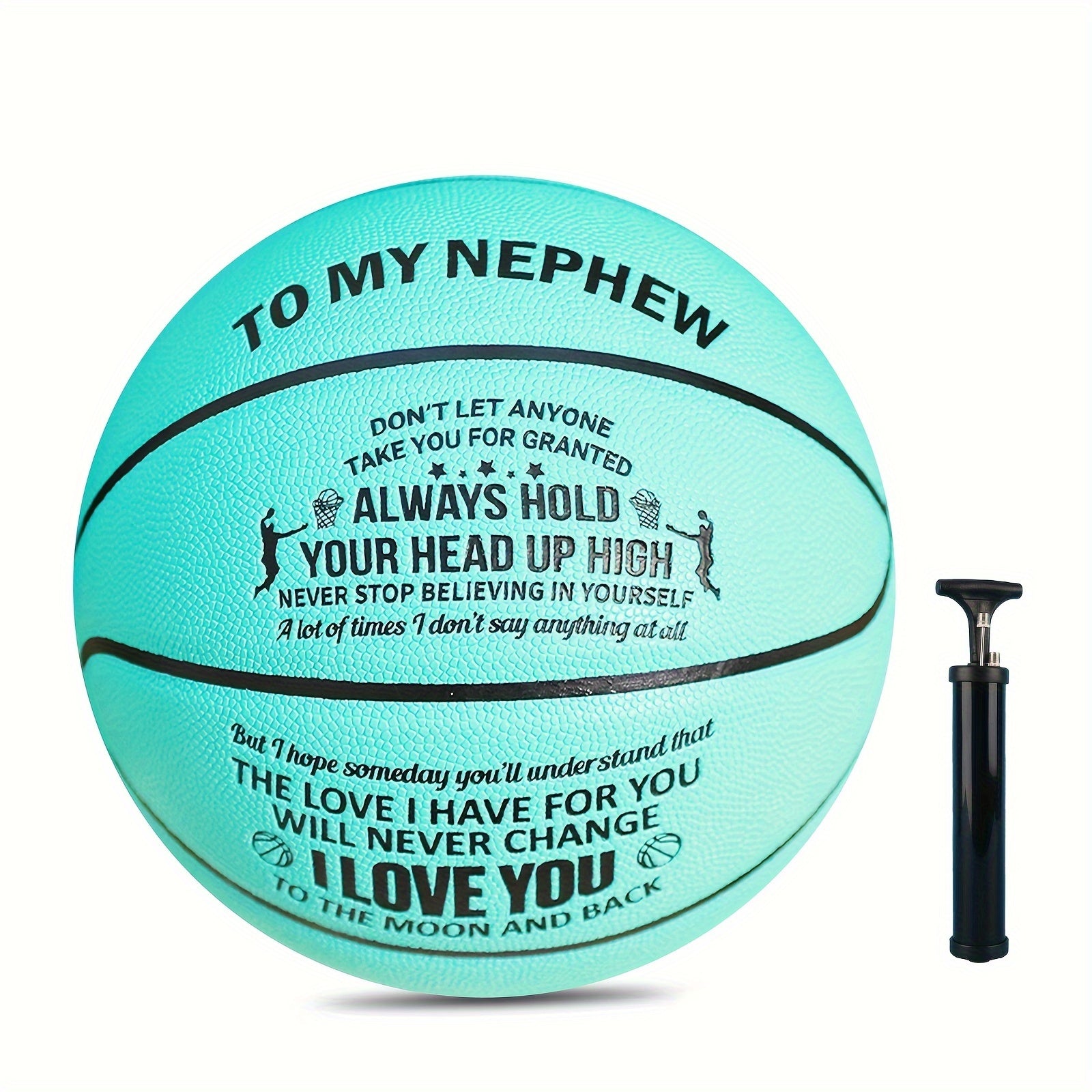 Special Basketball for Nephew - International Size with Pump