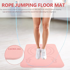 Thickened Non-slip TPE Yoga Mat for Pilates Skipping