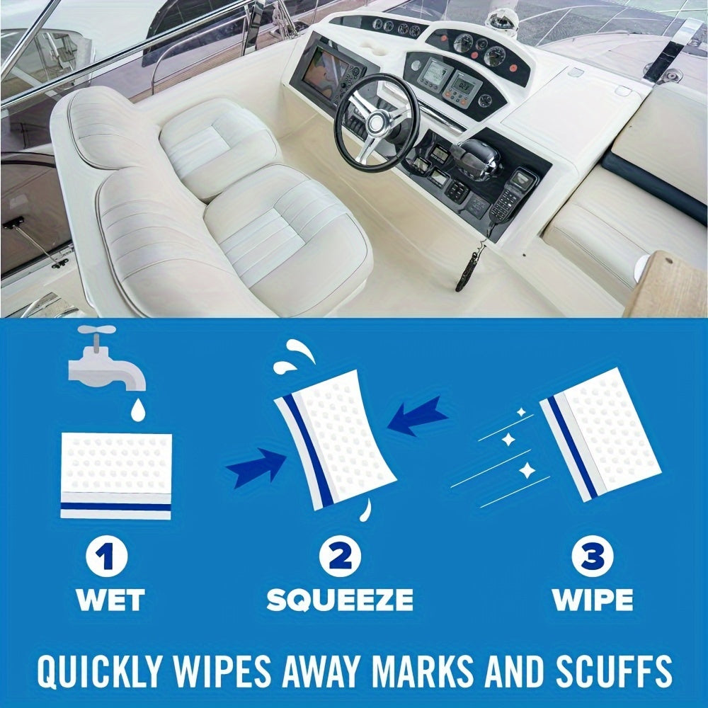 3pcs Boat Scuff Erasers Boat Cleaning Sponge Decks Dirt Remover