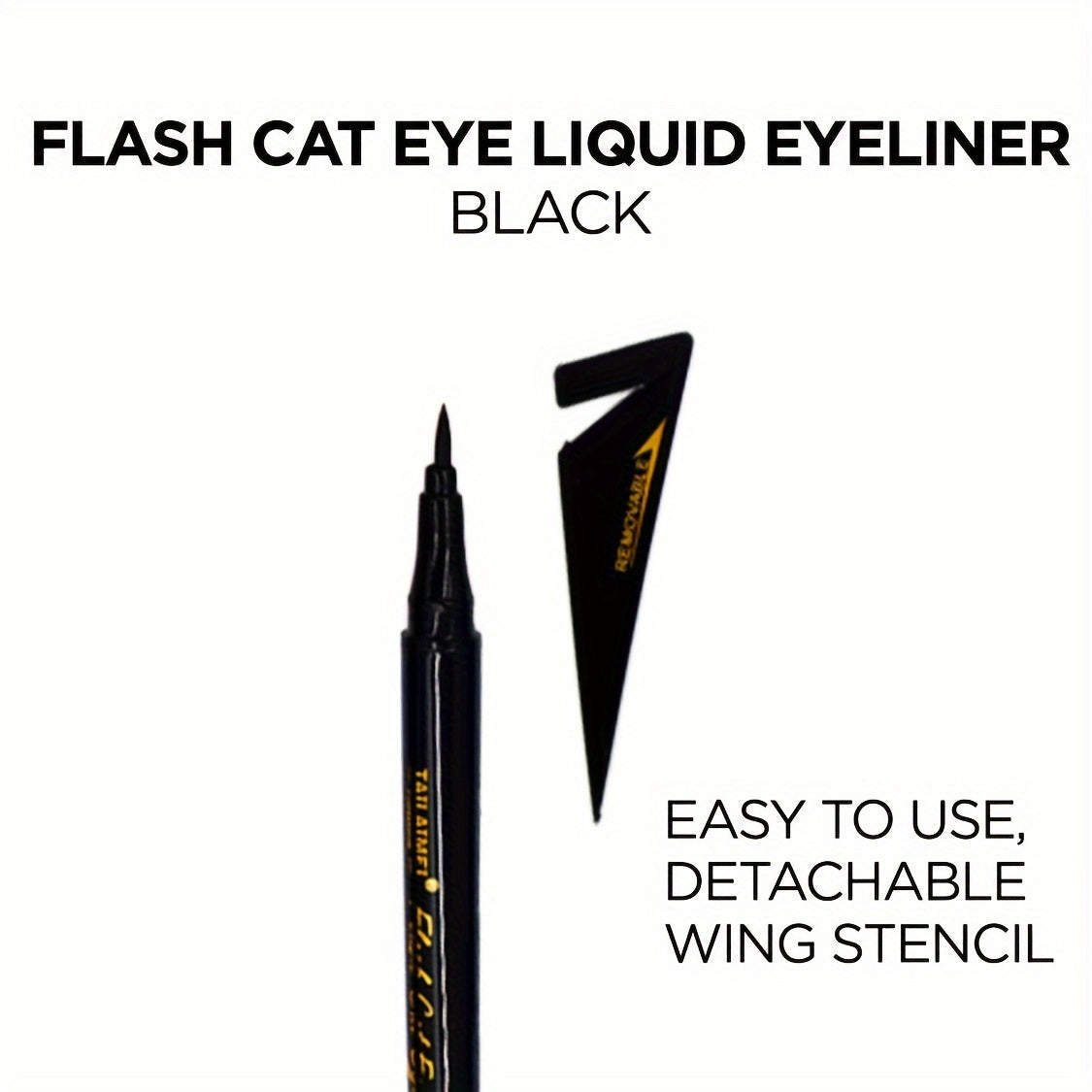 Ultra Slim Cat Eye Eyeliner Pen Fast Drying Waterproof Long Lasting