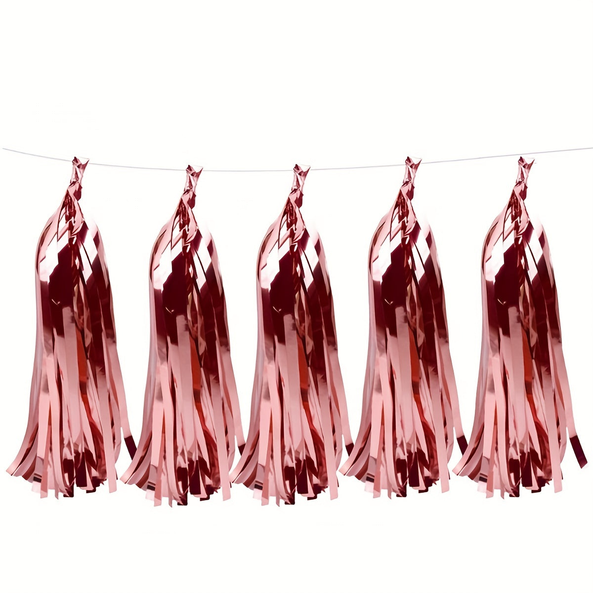 132pcs 21st Birthday Rose Gold Photo Props Balloon Set