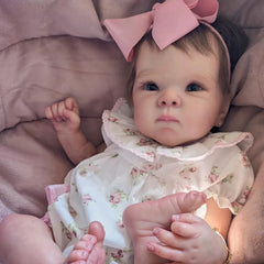 Adorable Reborn Dolls with Soft Touch and Rooted Hair - Family Gift