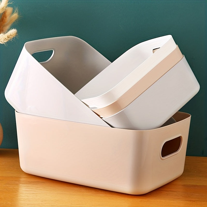 Minimalist Rectangle Storage Basket for Home Office Kitchen Bedroom