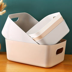 Minimalist Rectangle Storage Basket for Home Office Kitchen Bedroom