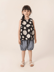 MARC&JANIE Girls Bubble Shorts Elastic Leg Waist Baggy Fit Kids Summer Clothes