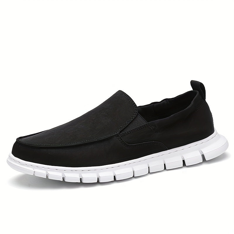 Men's Comfy Slip On Loafer Shoes Casual Anti skid Flat Shoes