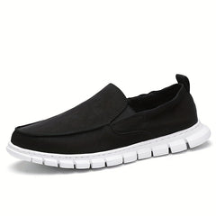 Men's Comfy Slip On Loafer Shoes Casual Anti skid Flat Shoes