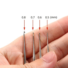 4pcs Hand Lace Crochet Hooks Knitting Tools Set