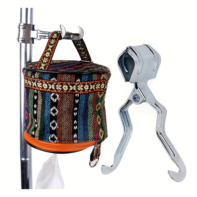 Durable Iron Clamp for Hanging Tent Bracket Accessory