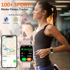 83 Inch HD Full Screen Touch Unisex Sports Smartwatch with Call Answer Function