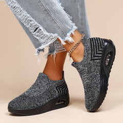 Women's Air Cushion Breathable Slip On Sneakers