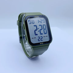 LASIKA Boys' Electronic Watch for Kids IPX7 Swimming Watch Dark Green