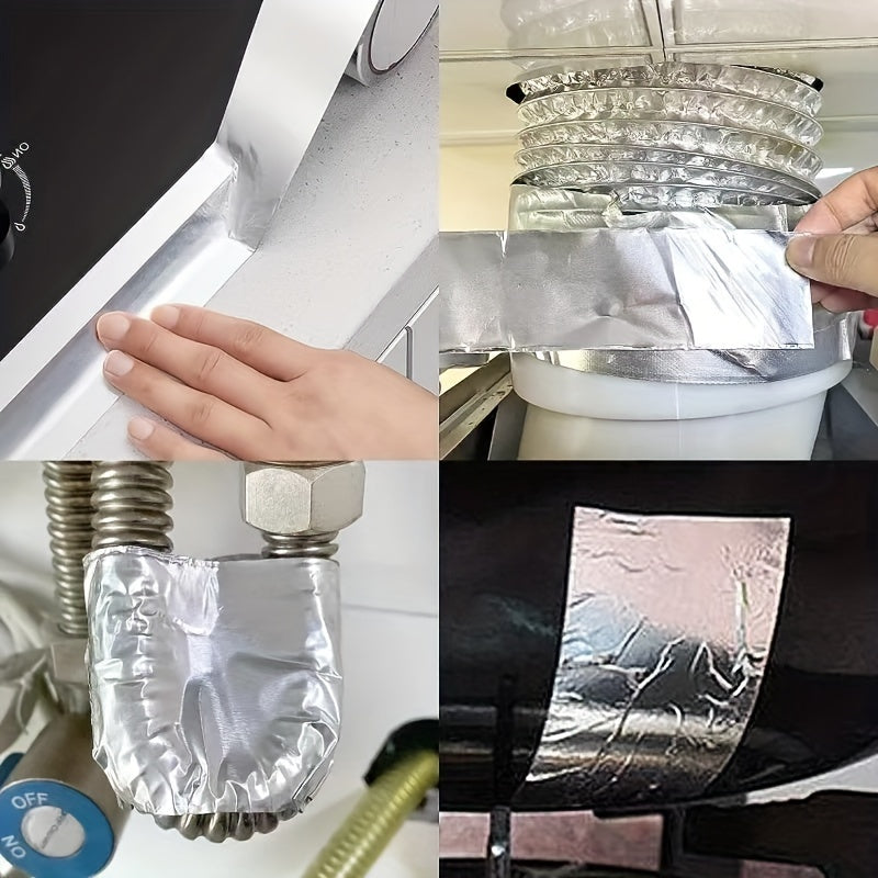 High Temp Aluminum Foil Tape for Kitchen Pipe Repair