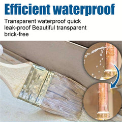 2pcs Transparent Waterproof Glue for Toilet Balcony Brick Roof