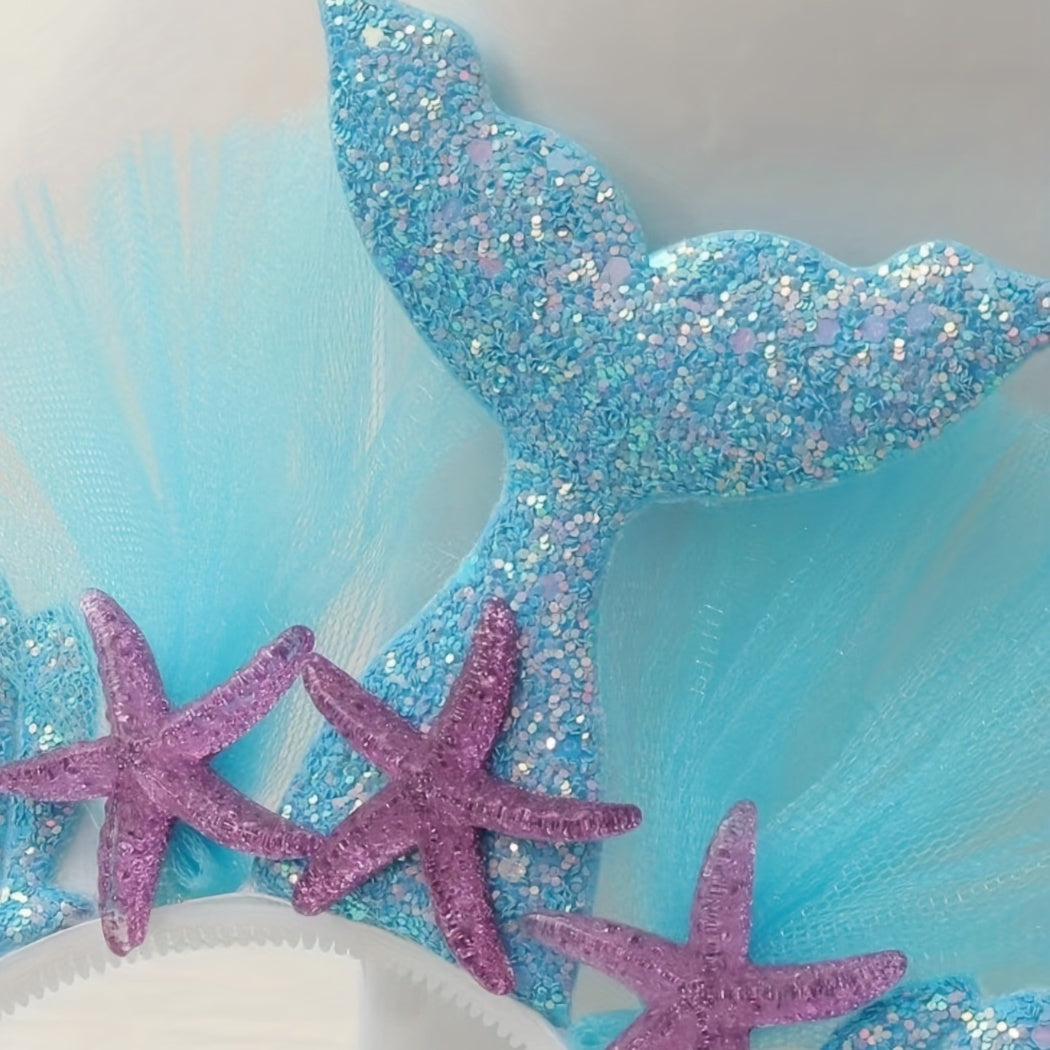 Children's Mermaid Hair Band Girl Party Hair Accessories
