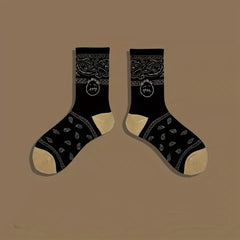 Hip hop Cotton Sweat-absorbent Short Socks For Men And Women