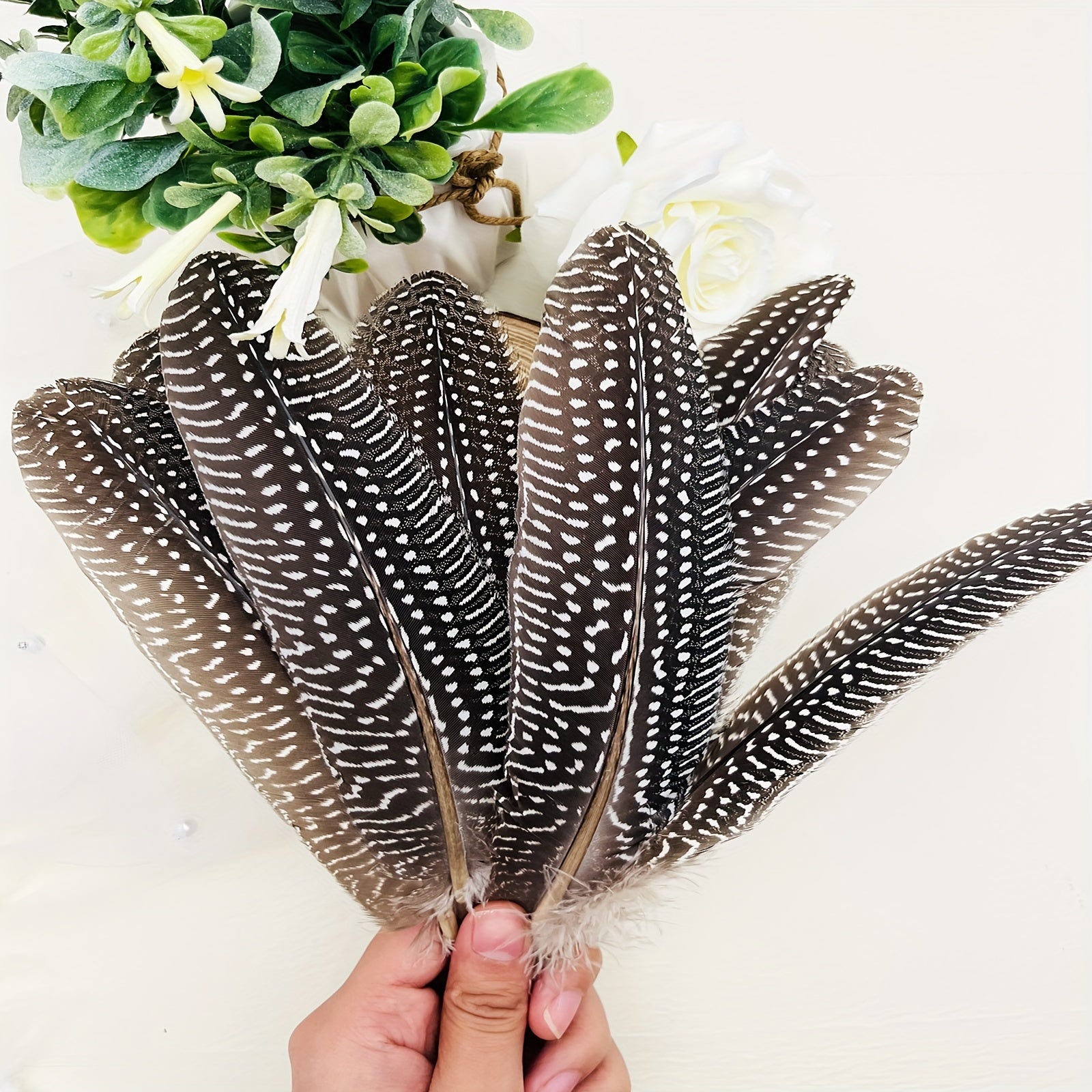 20pcs Natural Turkey Feather Craft Decoration Clothing Hats Home Party