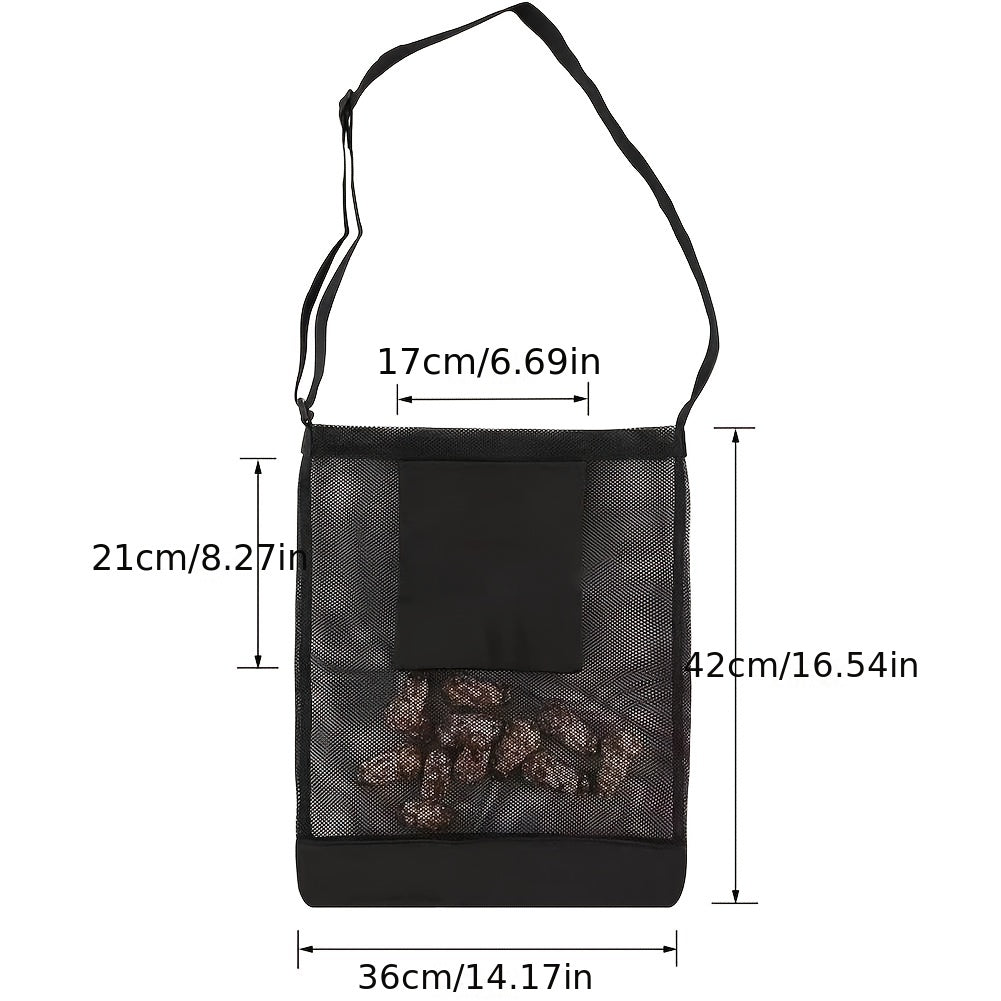 Foldable Mushroom Bag Strap Storage Pouch