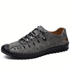 Men's Casual Breathable Lace-up Walking Shoes