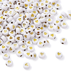 100pc Alphabet Beads for DIY Jewelry Making & Bracelets