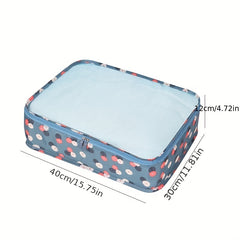 Travel Clothes Zipper Organizer Mesh Cover Lightweight Luggage Bag