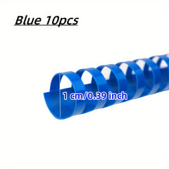 10pcs 21 Ring Plastic Binding Comb 20pcs Capacity Combed Binding Spine