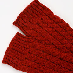 Women's Winter Leg Warmers Crochet Knitted Boot Cuffs