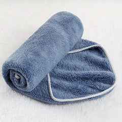 Soft Coral Fleece Towel for Home Bathroom, Absorbent Skin-Friendly Face Towel