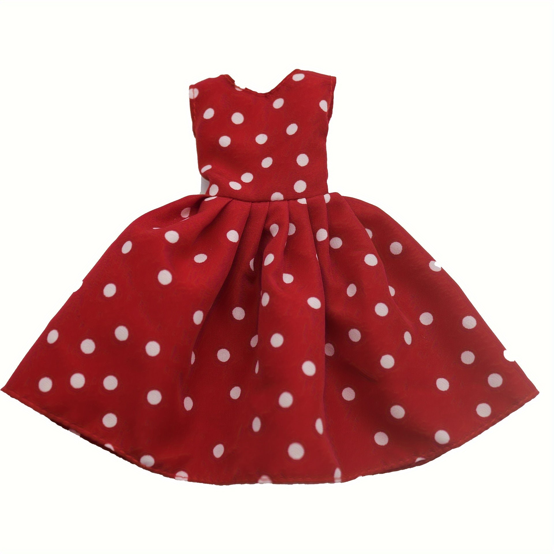 Polka Dot Dress Party Outfit for 11.81 Inch Dolls