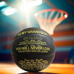 Creative Slogan Basketball Gift