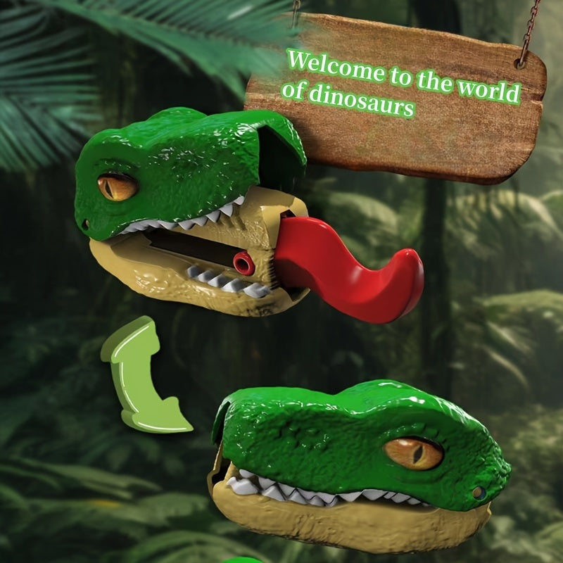 3D Dino Telescopic Carrot Gravity Toy Boy Model