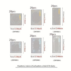 20PCS PACK Collage Book Midsummer Starry Series
