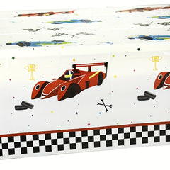 Racing Party Tablecloth Decoration