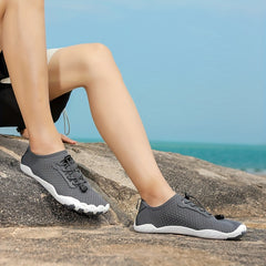 Men's Barefoot Water Shoes Buckle Quick Dry Non Slip Lightweight Aqua Socks