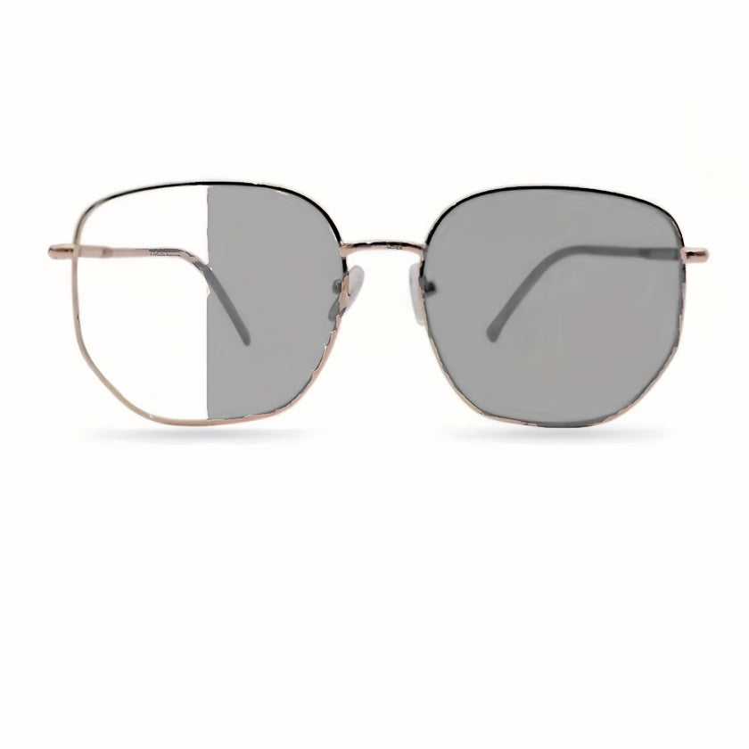 Men's Ultralight Myopia Glasses Square Frame Anti Light Goggles