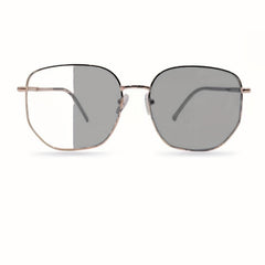 Men's Ultralight Myopia Glasses Square Frame Anti Light Goggles