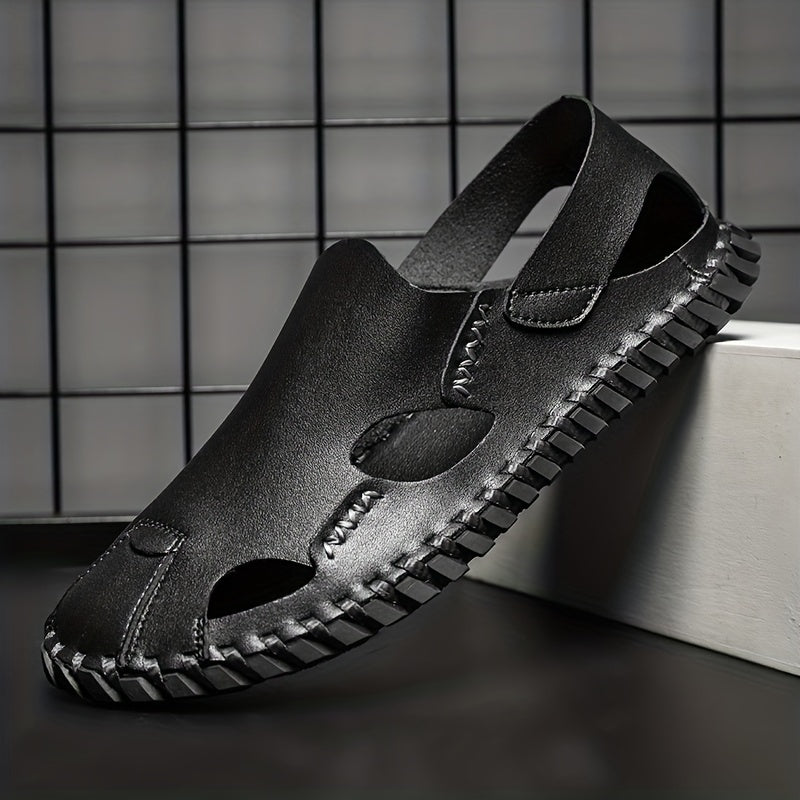 Men's Slip On Sandals Summer Casual Outdoor Walking Shoes