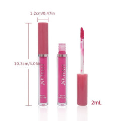 LIYALAN 6 Colors Matte Liquid Lipstick Set - Waterproof Long Lasting Nude Shades