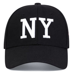 Letter Embroidered Baseball Cap Men Women Adjustable Sun Hat