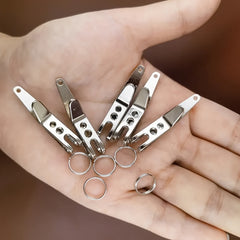 Pocket Clip Belt Clip for Outdoor Camping Hiking Carabiner Keychain
