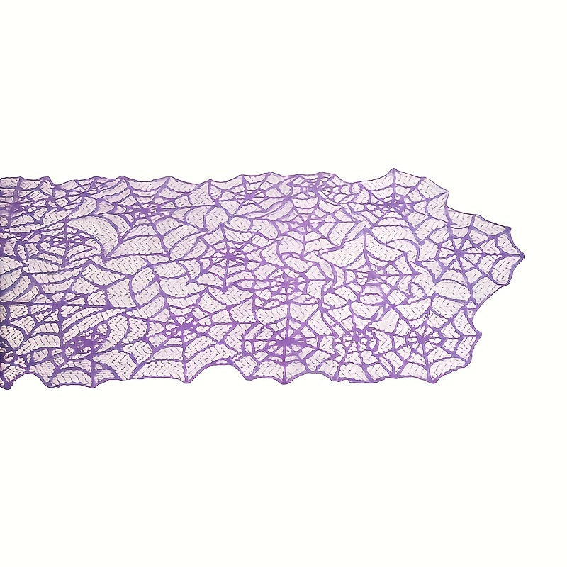 Halloween Spider Web Table Runner Party Decoration Supplies