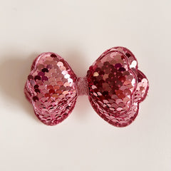 Sequins Children's Bow Duckbill Clip Hairpin Hair Accessories