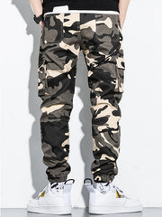 Men's Camo Cargo Pants Casual