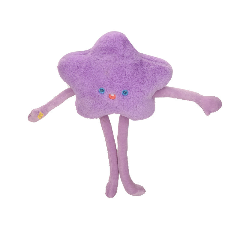 Stars Plush Doll Bag Cartoon Crossbody Bag Coin Purse Creative Birthday Gift