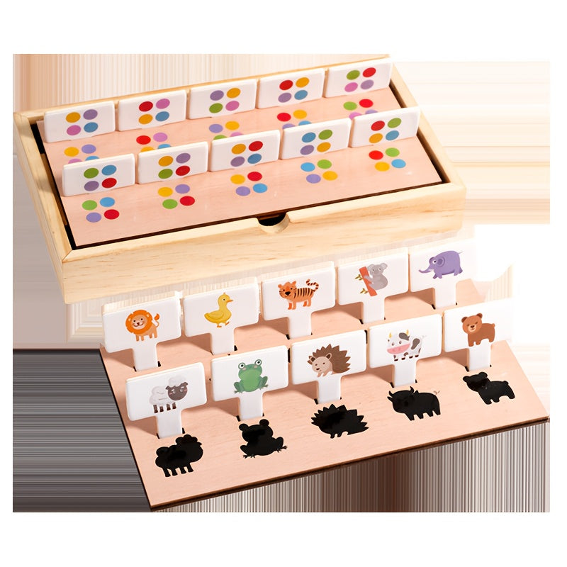 Plug Pairing Box Shadow Matching Educational Toy