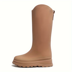 High Tube Non-slip Rain Boots Women's Rubber Water Shoes