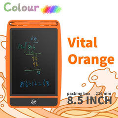 Hot 8.5" Colour LCD Handwriting Board for Kids Doodle Calligraphy Painting