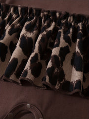 Baby Leopard Print Long Sleeve Bodysuit Infant Cotton Onesie