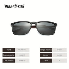 Men's Polarized UV Protection Sunglasses for Driving Fishing Golf