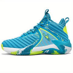 Men's Lace Up Sneakers Athletic Shoes Plus Sizes Breathable Basketball Shoes